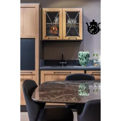 zegar dzbanek kuchenny duży cichy dla babci dziadka