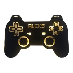 Lampka nocna led pad konsola xbox ps gracza imię