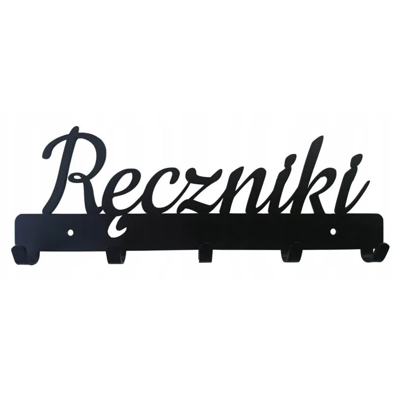 wieszak metalowy ścienny na ręcznik itp