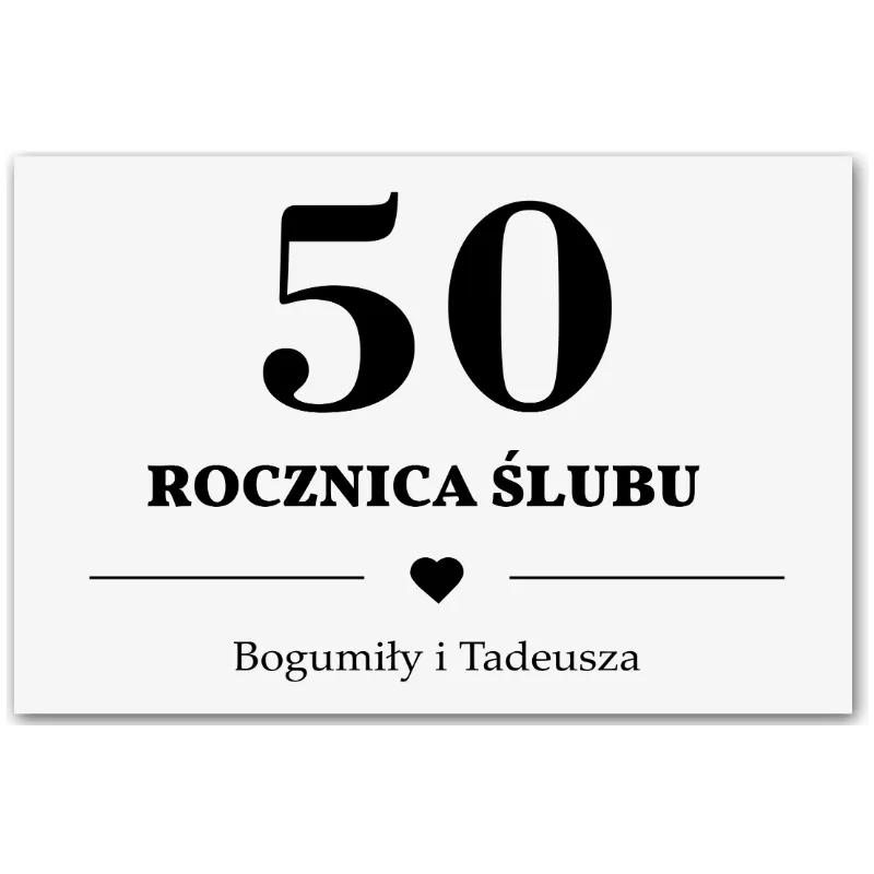 tablica powitalna urodziny rocznica imię 60x40