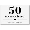 tablica powitalna urodziny rocznica imię 60x40