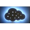 Lampka nocna LED CHMURKA gwiazdki gwiazdka zas. sieciowe 230V