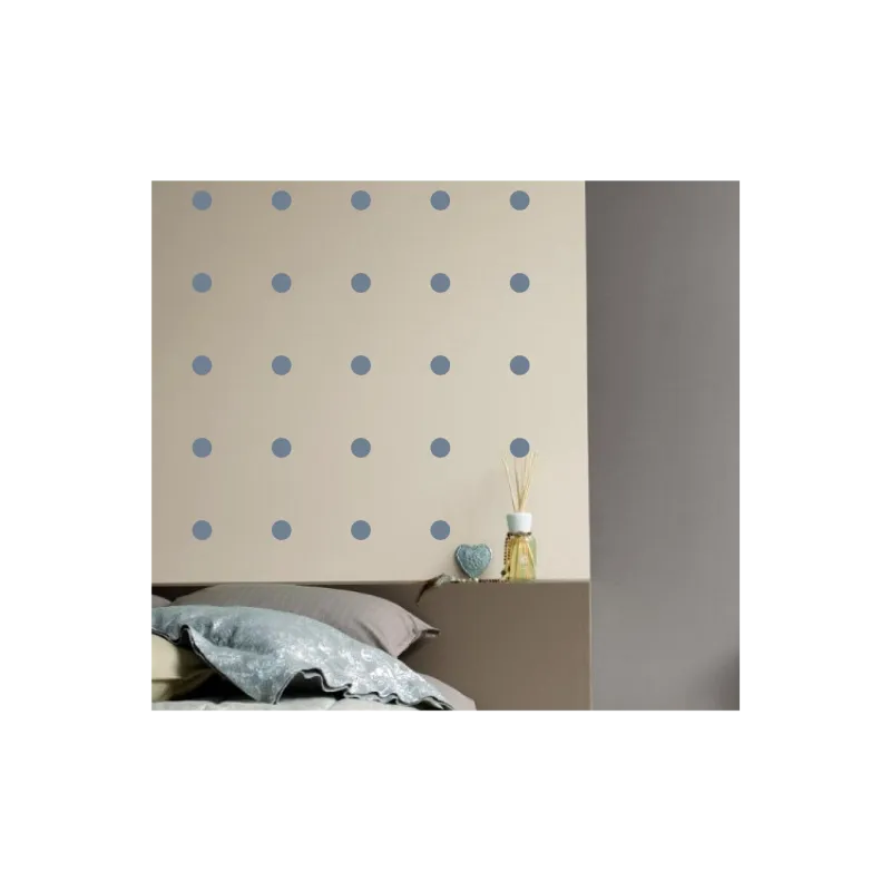 naklejki GROCHY KROPKI średnica 5cm - zestaw 45 szt