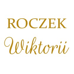 naklejka napis Roczek imię na tablicę lustro ściankę balonową 45 cm
