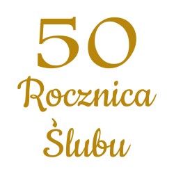 naklejka napis urodziny rocznica na tablicę lustro ścianka balonowa 34x34
