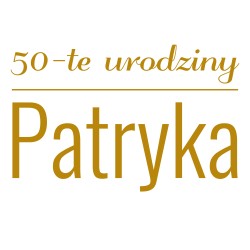 naklejka napis urodziny rocznica imię tablicę lustro ścianka balonową 70x45