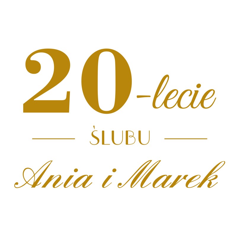 naklejka napis urodziny rocznica na tablicę lustro ściankę balonową 65x45