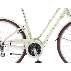 NAKLEJKI NA ROWER, KASK - GROCHY 90 szt 50 kolorów