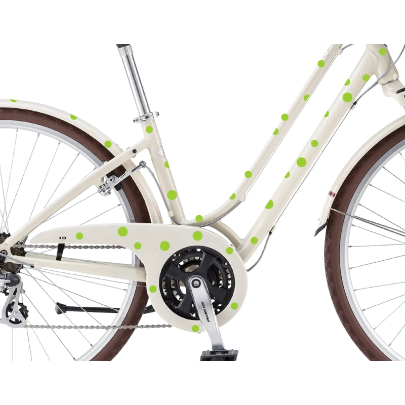 NAKLEJKI NA ROWER, KASK - GROCHY 90 szt 50 kolorów