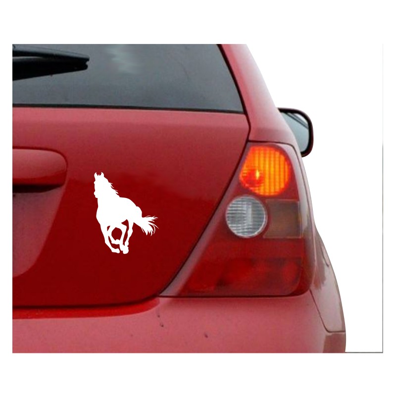 Naklejka koń - 12 cm