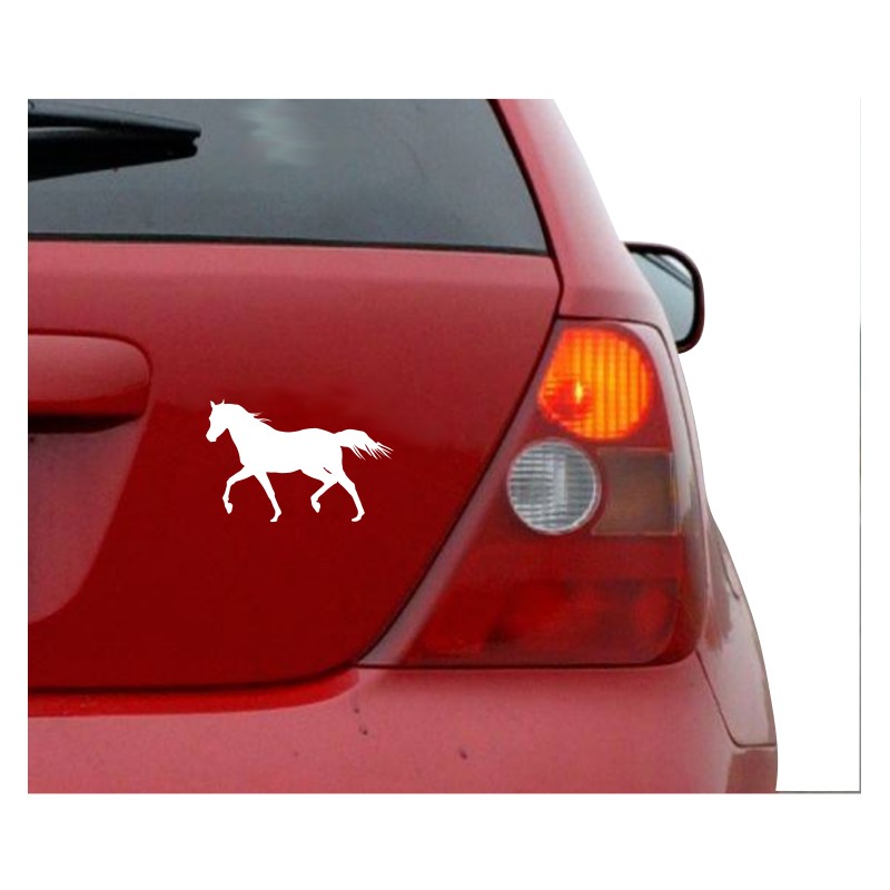 Naklejka koń - 12 cm