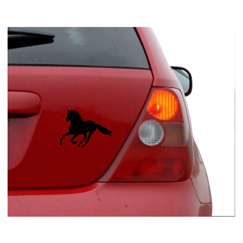 Naklejka koń - 12 cm