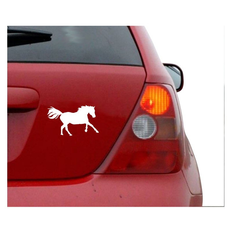 Naklejka koń - 12 cm