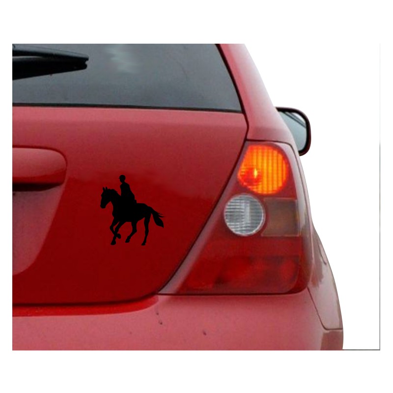 Naklejka koń - 12 cm