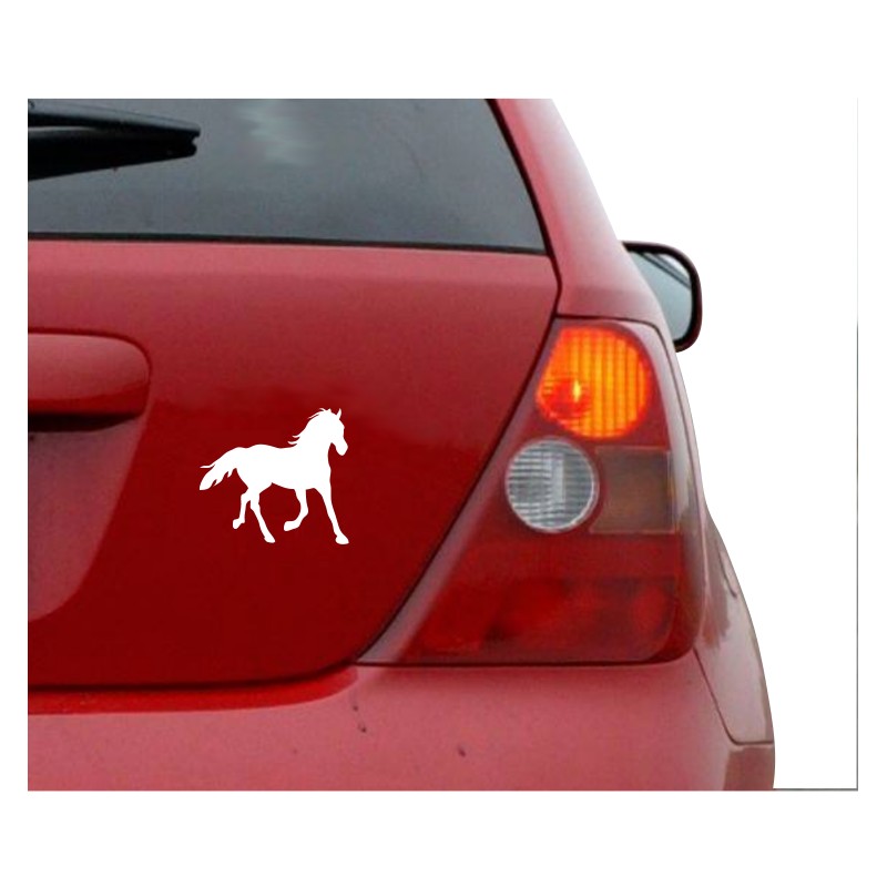 Naklejka koń - 12 cm