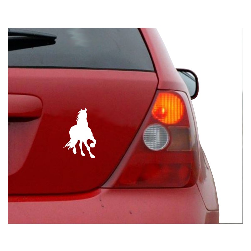 Naklejka koń - 12 cm