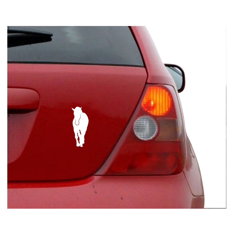 Naklejka koń - 12 cm