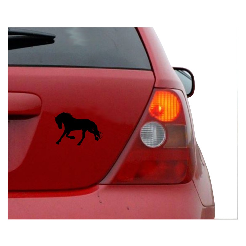 Naklejka koń - 12 cm