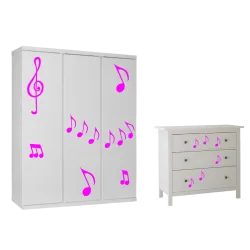 naklejki NUTY zestaw 12 szt, wielkość 10-28 cm