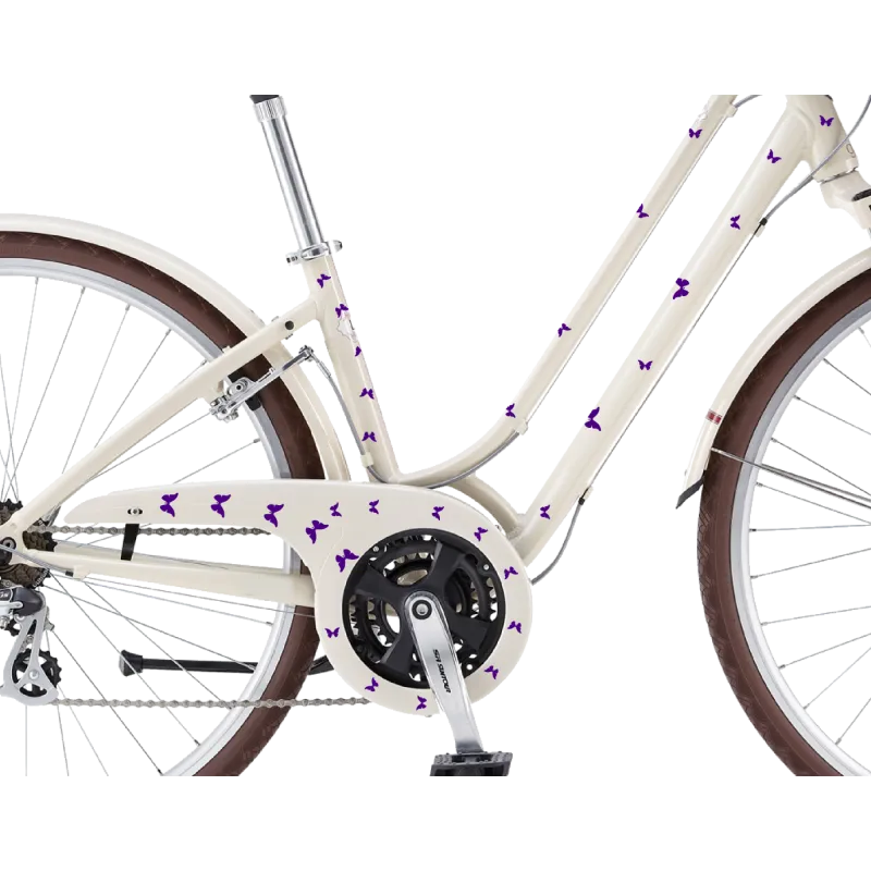 NAKLEJKI NA ROWER, KASK - MOTYLKI 90 szt 50 kolorów