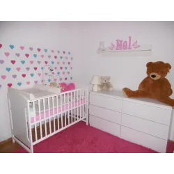 naklejki SERCA SERDUSZKA zestaw 64 szt, 4 kolory