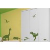 naklejki DINOZAURY zestaw 8 szt, wielkość 16-50 cm