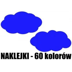 naklejki CHMURY zestaw 2 szt, rozmiar 33x18 cm