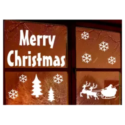 naklejki MERRY CHRISTMAS WESOŁYCH ŚWIĄT 