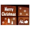 naklejki MERRY CHRISTMAS WESOŁYCH ŚWIĄT 