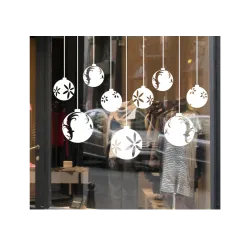 naklejki BOMBKI 20 szt - 11 i 18cm -  2 arkusze 95x28cm