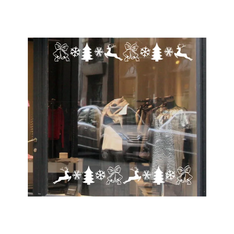 naklejki BORDER dekory świąteczne 95x28cm