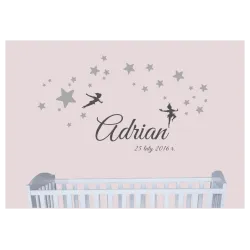 naklejki z IMIENIEM i DATĄ + SKRZAT i GWIAZDY