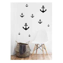 naklejki KOTWICA zestaw - 6 WZORÓW 45x45cm