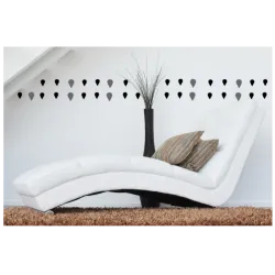 naklejki KROPELKI KROPLE zestaw - 6 WZORÓW 45x45cm