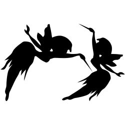 NAKLEJKI zestaw 2 sztuk WRÓŻEK