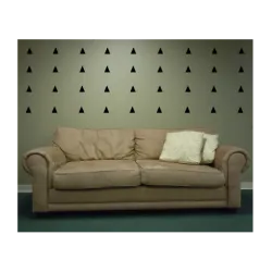 naklejki TRÓJKĄTY - 6 WZORÓW 45x45cm