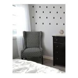 naklejki CHOINKI DRZEWKA 10 cm - 24 szt - wzory skandynawskie